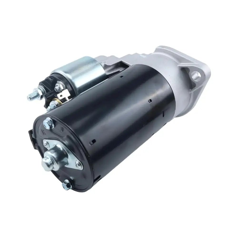 Starter Motor 12V 9T 2KW OE 58401910 0001109419 Compatible with Lombardini Engine CHD2204 LDW1303 LDW1503 LDW2004 - Fab Heavy Parts