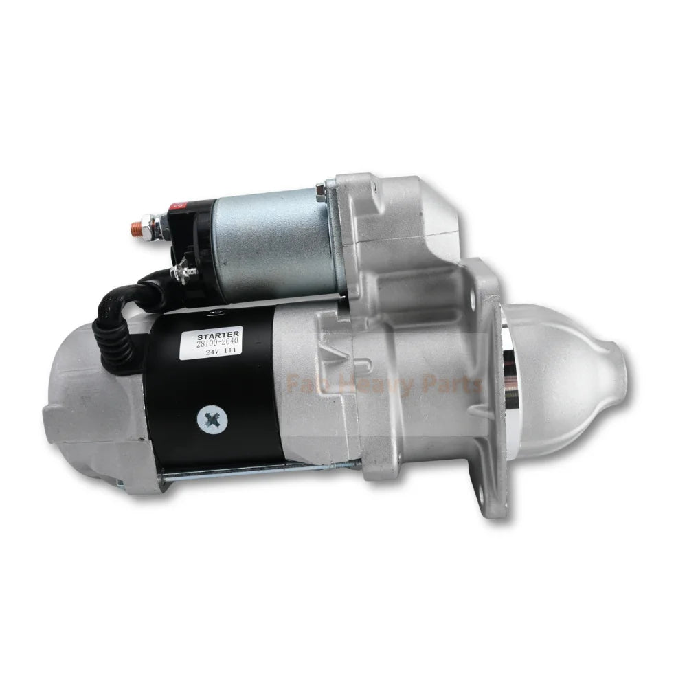 Motorino di avviamento 28100-2040 03550-552-0330 per escavatore Hino Engine H07C H07D Hitachi EX100