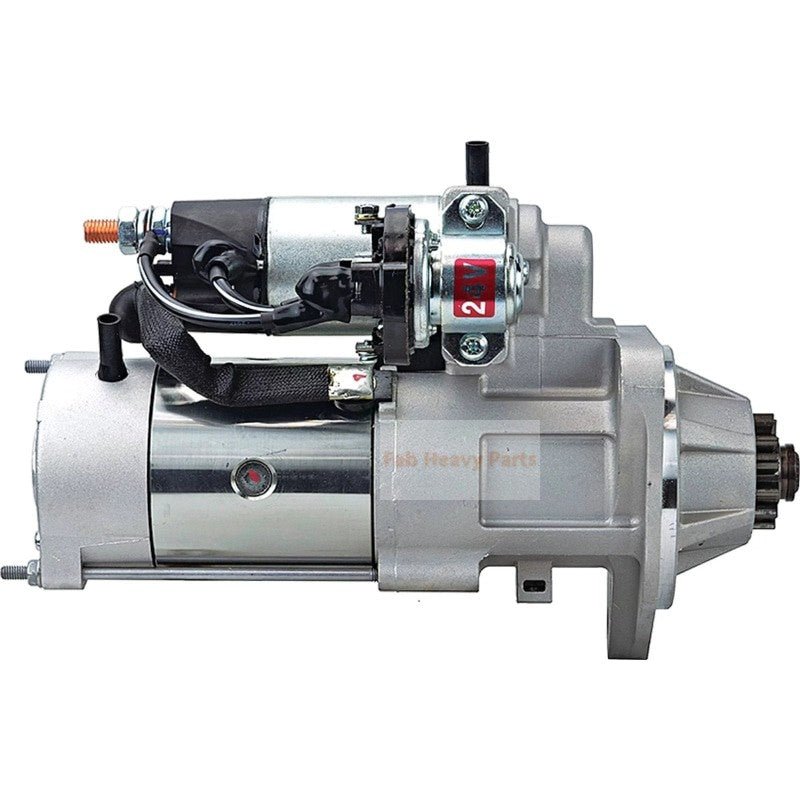 Starter Motor 300516 - 00039A 300516 - 00039 410 - 58118 For Doosan DL06 Engine, 24V - Fab Heavy Parts