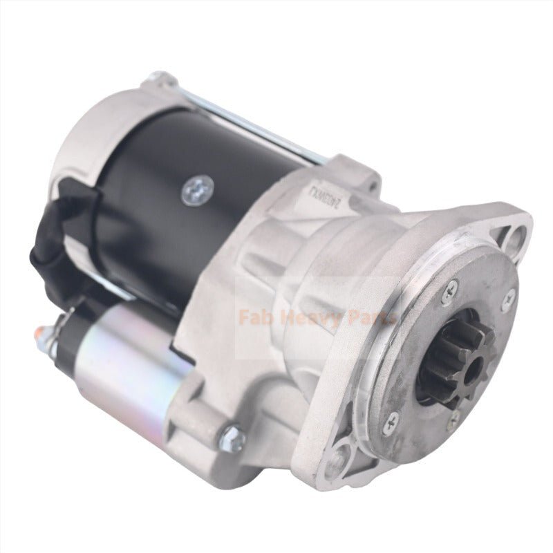 Starter Motor S14 - 102 129940 - 77010 For Hitachi Excavator ZX60USB - 3F ZX65USB - 3F Yanmar Engine 4TNE94 4TNV98 4TNV98T 4TNV106 - Fab Heavy Parts