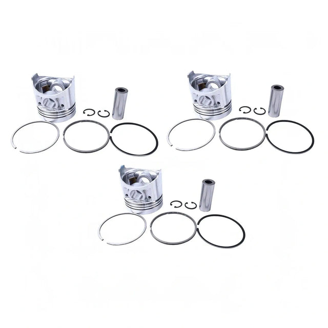 STD Piston Kit 115016800 115016720 115016810 for Perkins Engine 103-15 104-19 403D-15 - Fab Heavy Parts