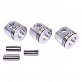 STD Piston Kit RE61467 for John Deere Engine 6136 6090 Air Drill 1870 P540 P556 Cotton Stripper 606SH 608SH CS690 CS770 - Fab Heavy Parts