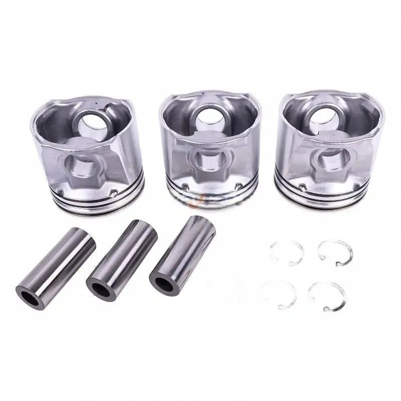 STD Piston Kit RE61467 for John Deere Engine 6136 6090 Air Drill 1870 P540 P556 Cotton Stripper 606SH 608SH CS690 CS770 - Fab Heavy Parts