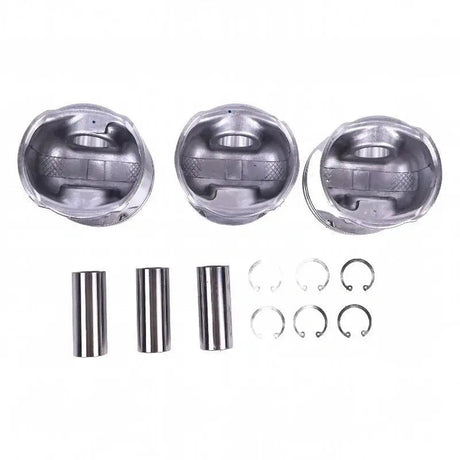 STD Piston Kit RE61467 for John Deere Engine 6136 6090 Air Drill 1870 P540 P556 Cotton Stripper 606SH 608SH CS690 CS770 - Fab Heavy Parts