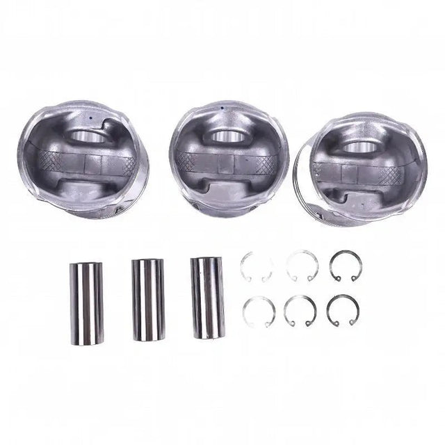 STD Piston Kit RE61467 for John Deere Engine 6136 6090 Air Drill 1870 P540 P556 Cotton Stripper 606SH 608SH CS690 CS770 - Fab Heavy Parts