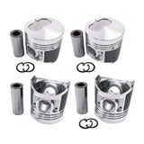 STD Piston Kit SBA115017810 for Shibaura ISM Engine N4LDI New Holland Skid Steer Loader L218 L220 CASE SR175 SV185