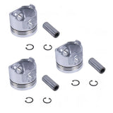 STD Piston Kit With Ring 115017621 115104090 for Perkins Engine 403D-11 404D-15 403C-11 404C-15 - Fab Heavy Parts