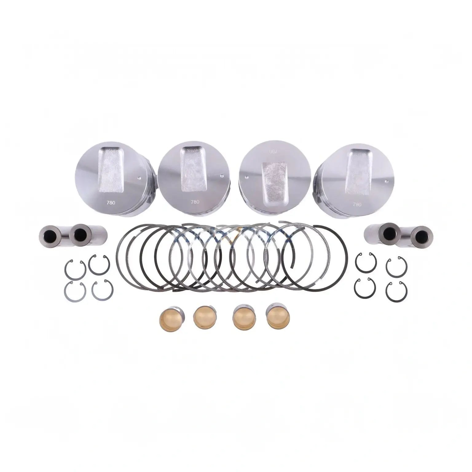 STD Piston Kit with Ring 239-8506 for Caterpillar CAT Engine 3044C C3.4 - Fab Heavy Parts