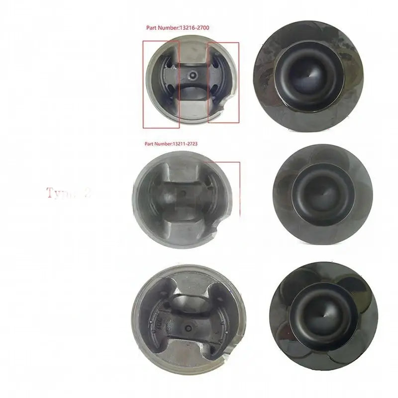 STD Piston Kit with Ring for Hino Engine P11C P11CT
