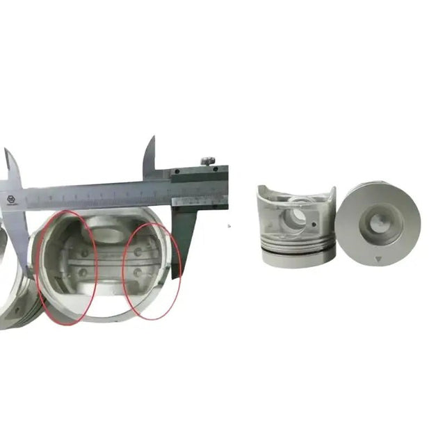 STD Piston Kit with Ring for Isuzu Engine 6HH1 6HH1T Truck FSR FSS FRR FVR FTR - Fab Heavy Parts