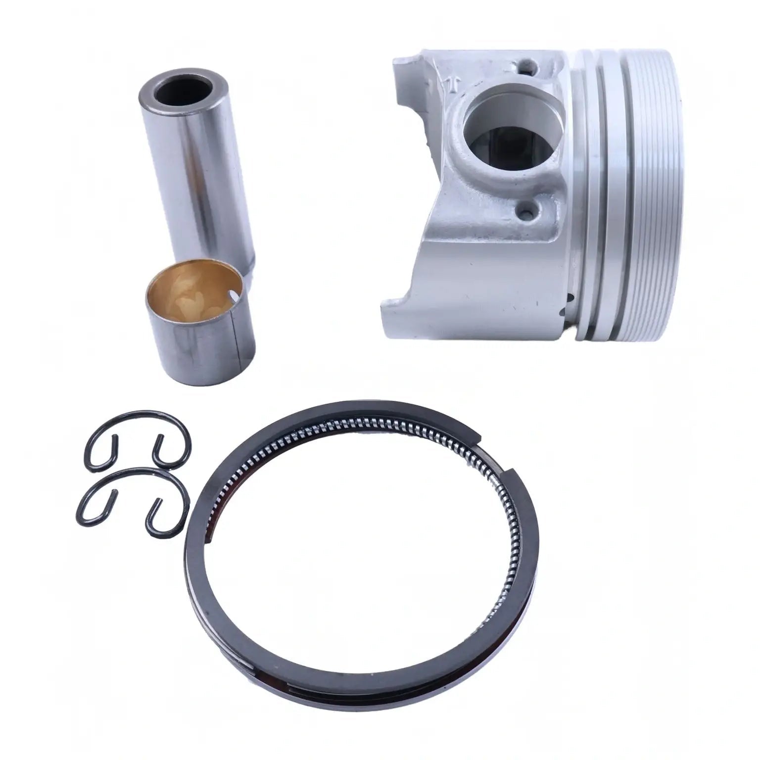 STD Piston Kit with Ring for Kubota Engine D662 D662-E D662-EB D662-E2B - Fab Heavy Parts