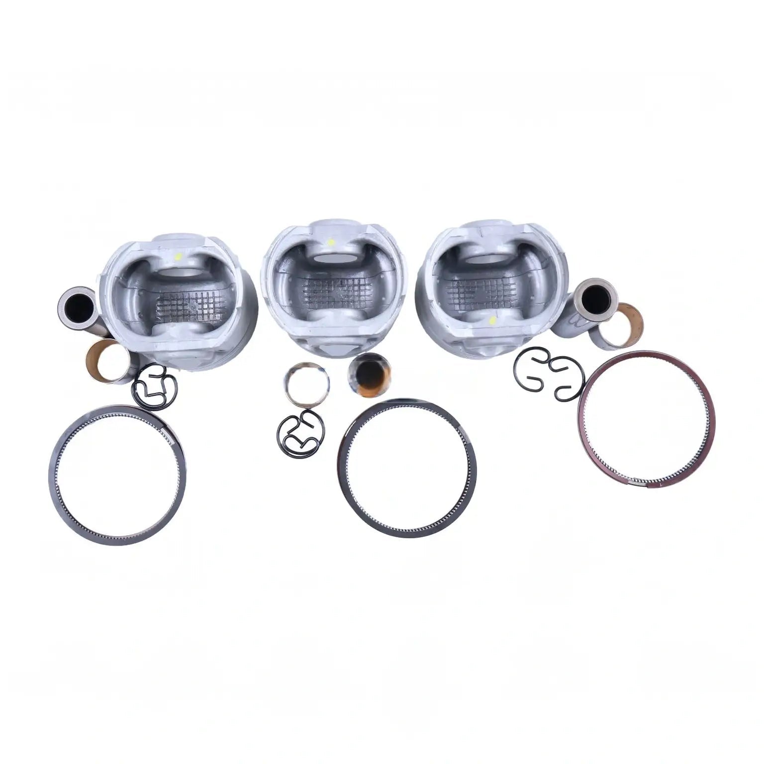STD Piston Kit with Ring for Kubota Engine D662 D662-E D662-EB D662-E2B - Fab Heavy Parts