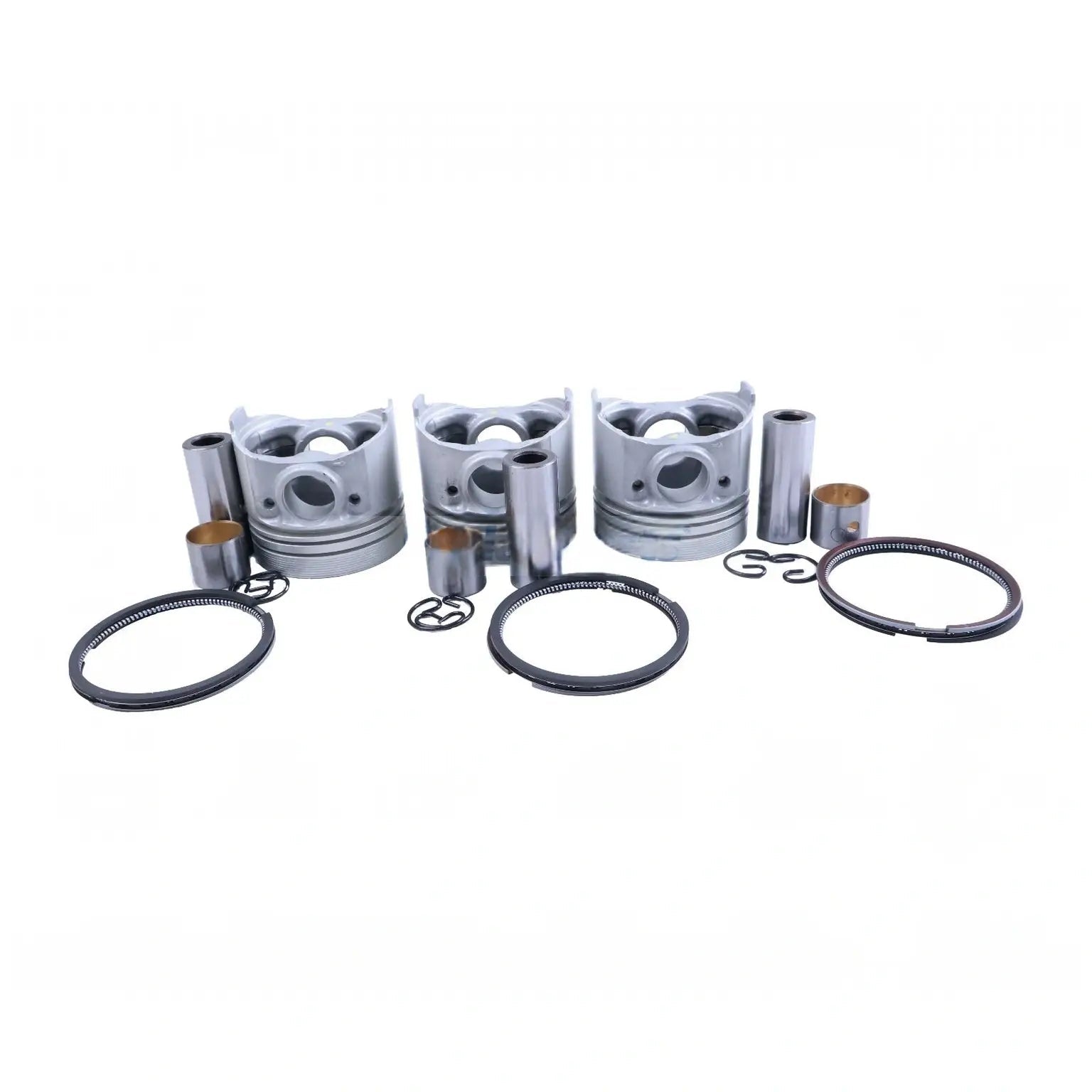 STD Piston Kit with Ring for Kubota Engine D662 D662-E D662-EB D662-E2B - Fab Heavy Parts