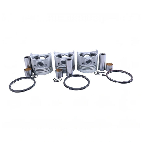 STD Piston Kit with Ring for Kubota Engine D662 D662-E D662-EB D662-E2B - Fab Heavy Parts