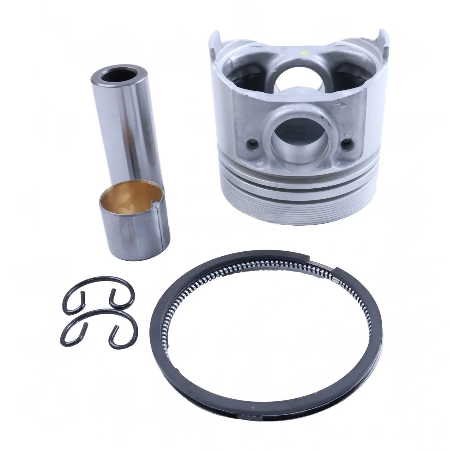 STD Piston Kit with Ring for Kubota Engine D662 D662-E D662-EB D662-E2B - Fab Heavy Parts