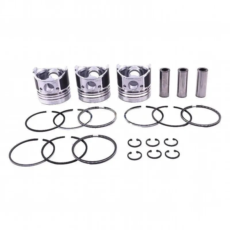 STD Piston Kit with Ring for Kubota Engine D905 D905E D905B D905H - Fab Heavy Parts