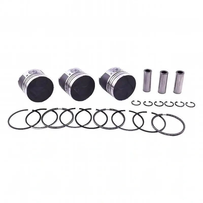 STD Piston Kit with Ring for Kubota Engine D905 D905E D905B D905H - Fab Heavy Parts