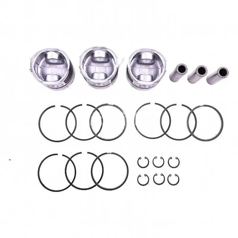 STD Piston Kit with Ring for Kubota Engine D905 D905E D905B D905H - Fab Heavy Parts