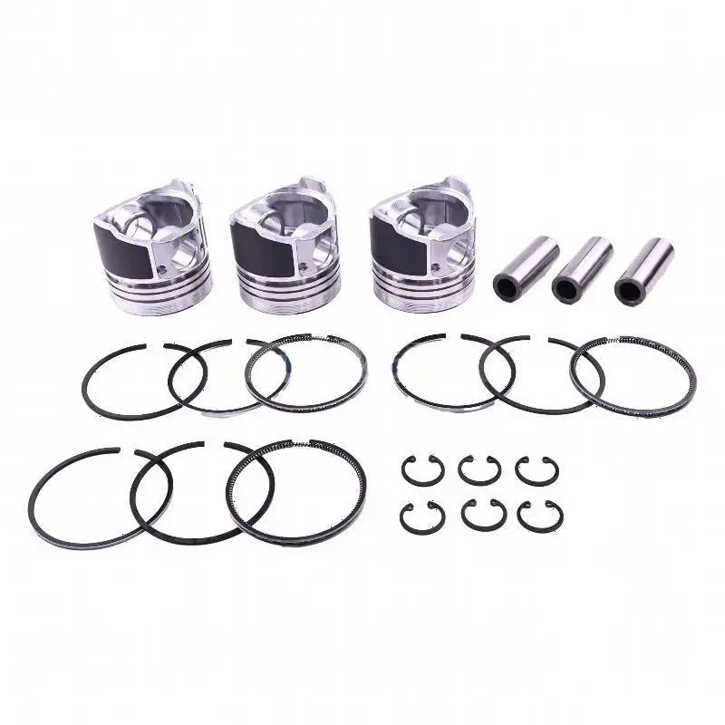 STD Piston Kit with Ring for Kubota Engine D905 D905E D905B D905H - Fab Heavy Parts