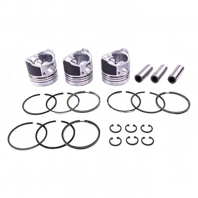 STD Piston Kit with Ring for Kubota Engine D905 D905E D905B D905H - Fab Heavy Parts
