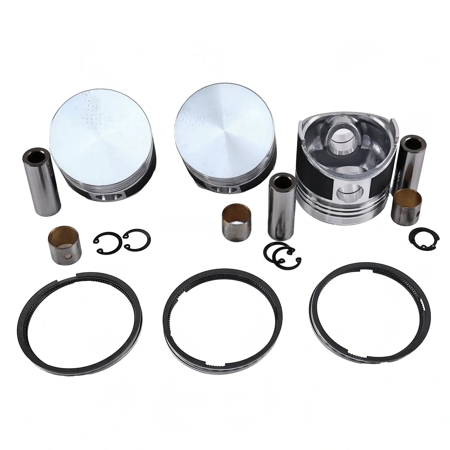 STD Piston Kit with Ring for Kubota Engine D950 D950BH D950B - Fab Heavy Parts