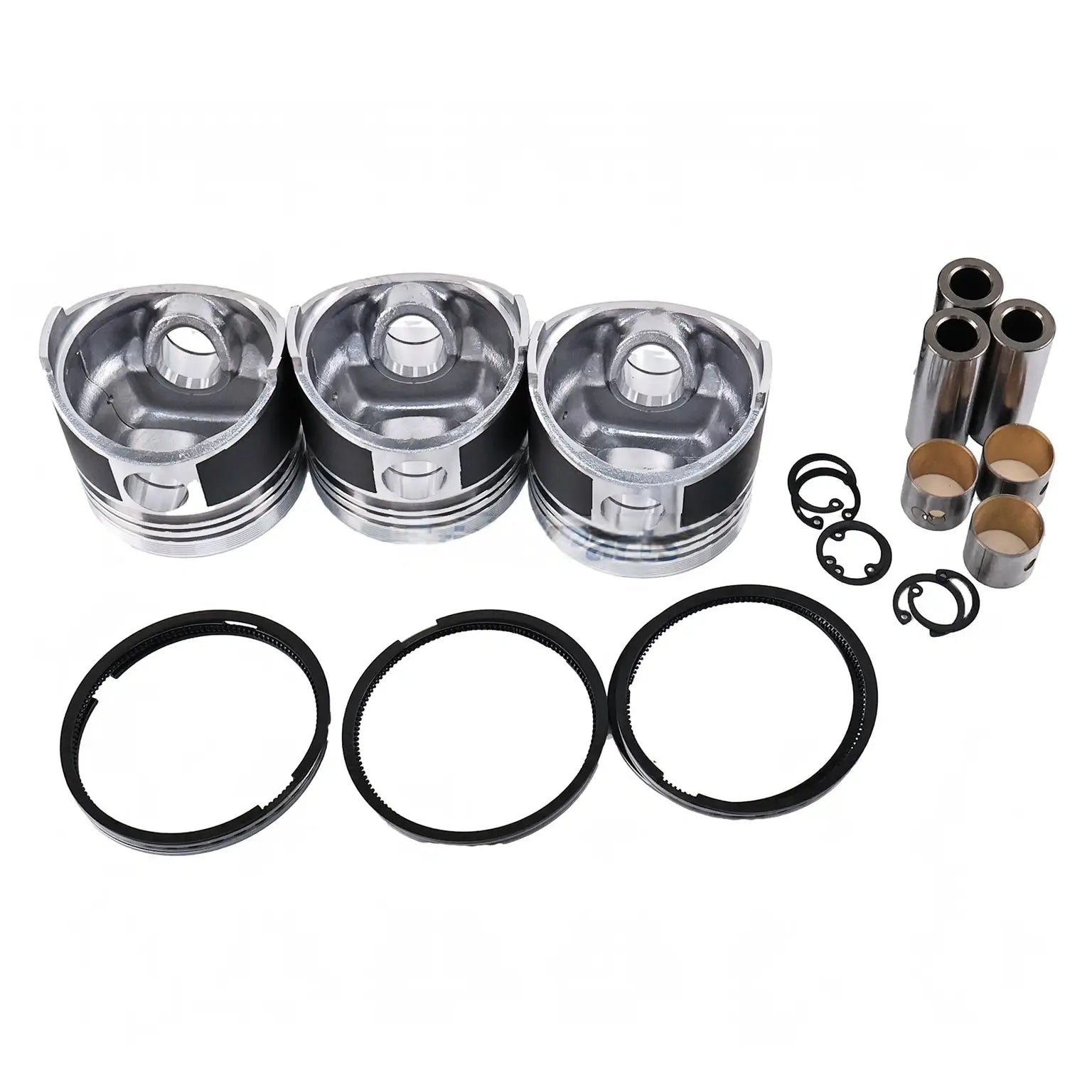 STD Piston Kit with Ring for Kubota Engine D950 D950BH D950B - Fab Heavy Parts
