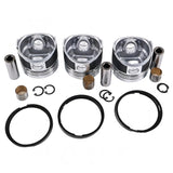 STD Piston Kit with Ring for Kubota Engine D950 D950BH D950B - Fab Heavy Parts