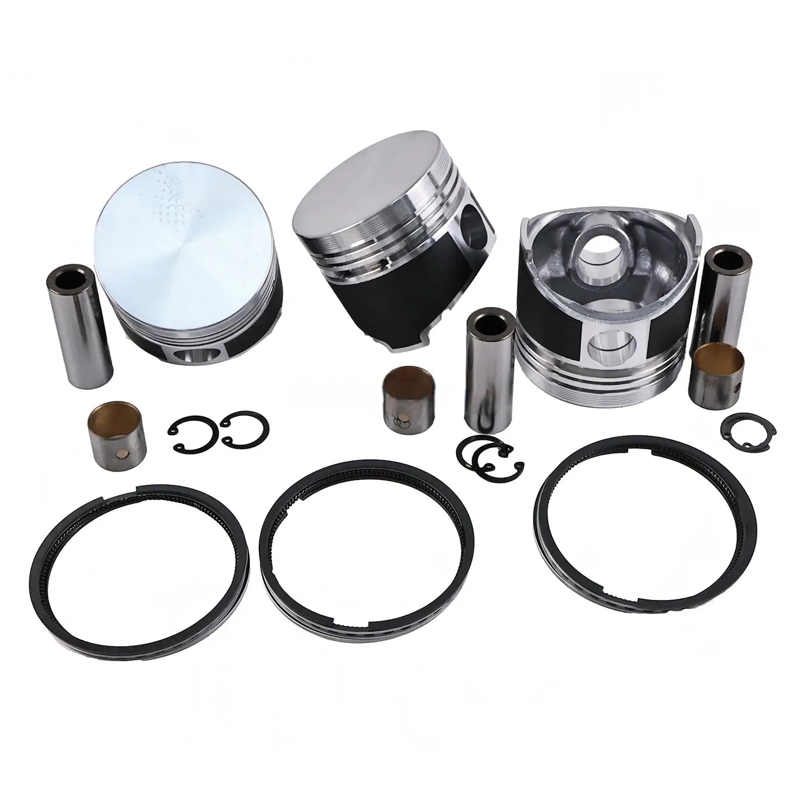 STD Piston Kit with Ring for Kubota Engine D950 D950BH D950B - Fab Heavy Parts