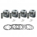 STD Piston Kit with Ring for Kubota Engine V1902 V1902B - Fab Heavy Parts