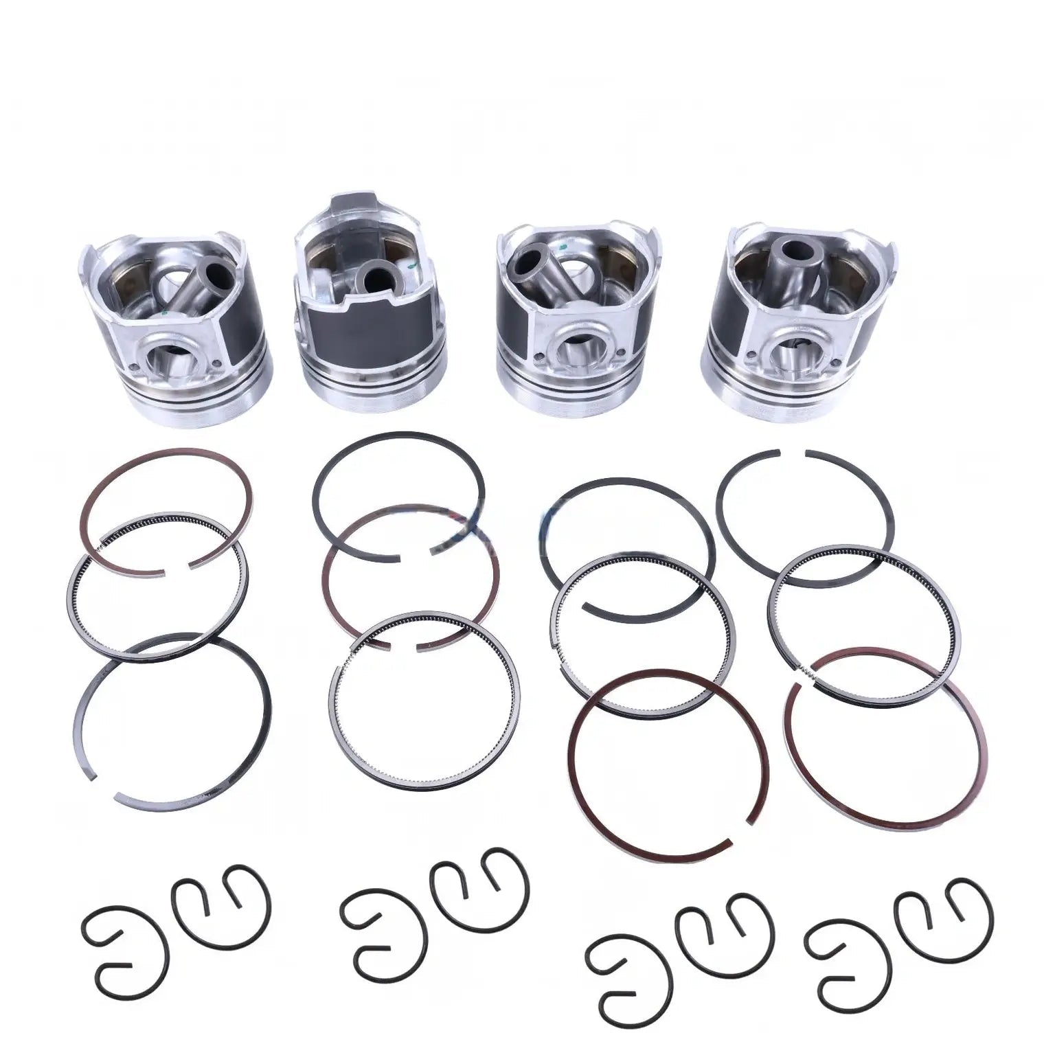 STD Piston Kit with Ring for Kubota Engine V1903 - Fab Heavy Parts