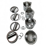STD Piston Kit with Ring for Mitsubishi Engine 4D32 4D32-E1 - Fab Heavy Parts