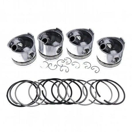 STD Piston Kit with Ring for Toyota Engine 4P Forklift 5FG10 5FG20 5FG30 FG-20 FG-15 02-2FG25 2FGL-7 2FGL-9 - Fab Heavy Parts