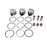 STD Piston Set 16060-21114 for Kubota Engine D1105 Excavator KX71-3 U25S Tractor B2410HSD B26 B2630HSD B3200HSD B7610HSD