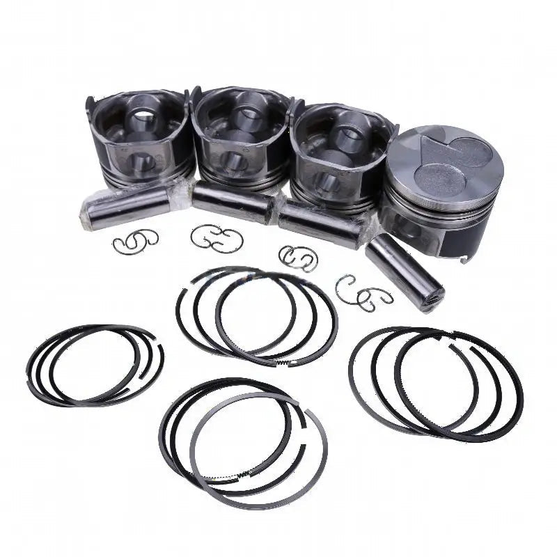 STD Piston Set for Kubota Engine V1505 V1505BH - Fab Heavy Parts