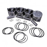 STD Piston Set for Kubota Engine V1505 V1505BH - Fab Heavy Parts