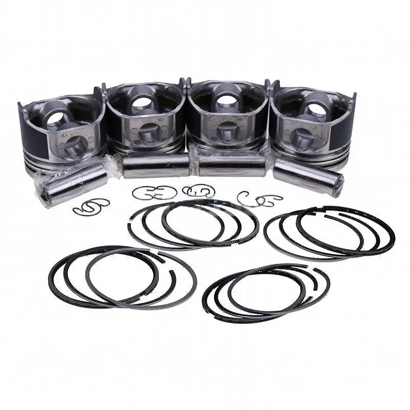 STD Piston Set for Kubota Engine V1505 V1505BH - Fab Heavy Parts