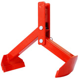 Steel Drum Lifter Secure Reliable Heavy Duty 1100 lbs Working Load Limit (WLL) Red - Fab Heavy Parts