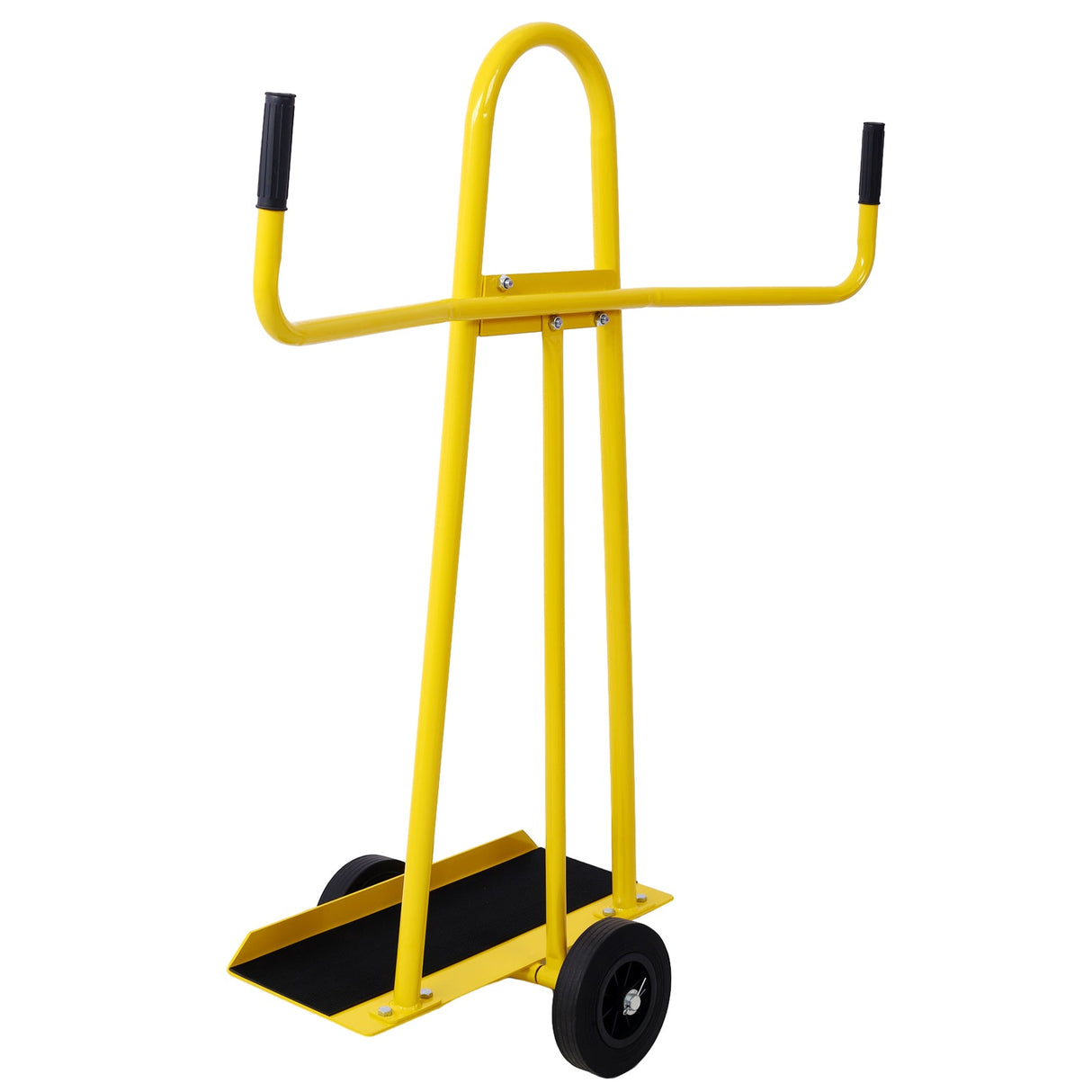 Steel Panel Service Cart Drywall Sheet Cart & Panel Dolly 750lbs Capacity - Yellow - Fab Heavy Parts