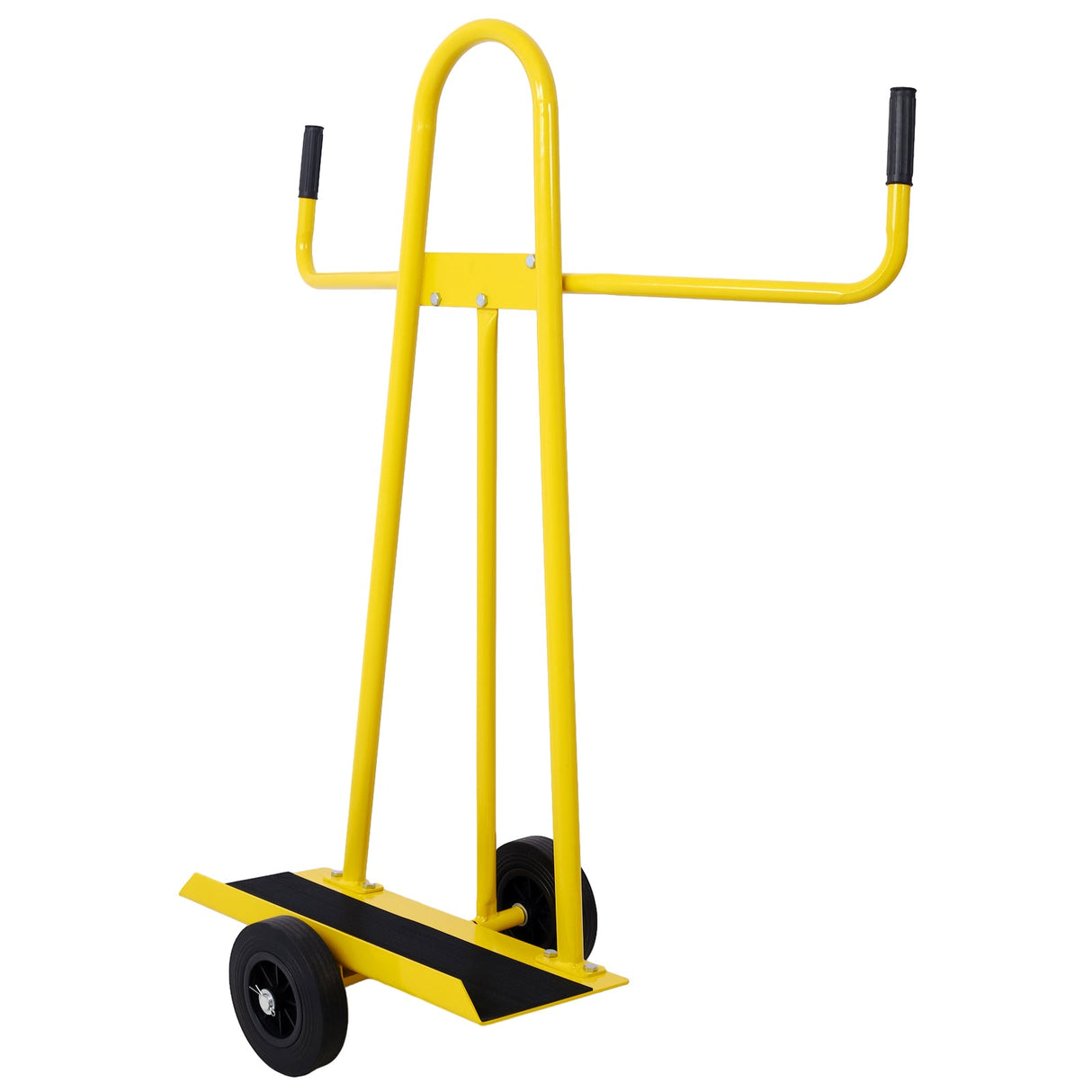 Steel Panel Service Cart Drywall Sheet Cart & Panel Dolly 750lbs Capacity - Yellow - Fab Heavy Parts