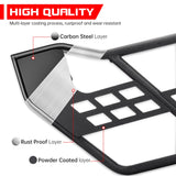 Steel Tubular Doors with Side View Mirror for 2007 - 2018 Jeep Wrangler JK JKU 4 Door - Fab Heavy Parts