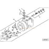 Steering Motor Valve RE239222 Fits for John Deere 5055E 5075E 5078E 5085E 5100E 5100M 5105 5210 5310S 5325 5500 5603 5625 - Fab Heavy Parts