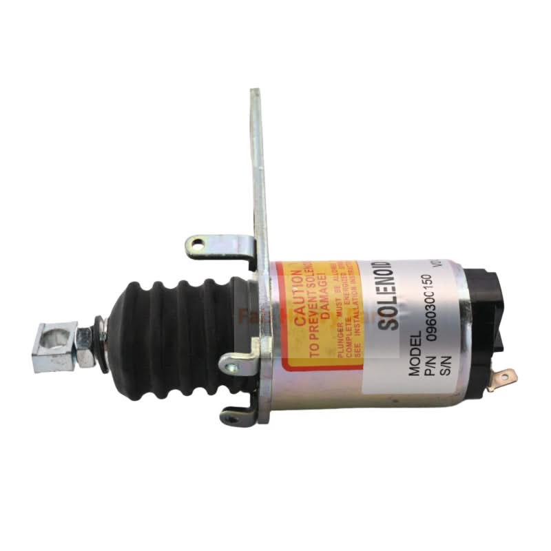 Stop Solenoid 0960300150 096030 - 0150 for Mitsubishi S4S S6S L3E, 24V - Fab Heavy Parts