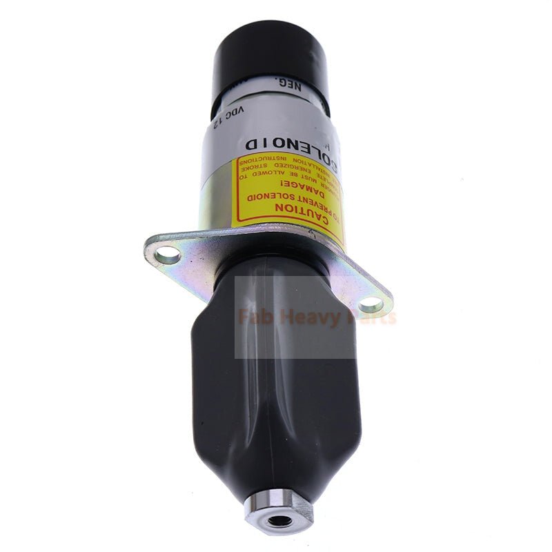 Stop Solenoid 1751 - 12A6U1B1S5A Shutdown Engine Fits for Woodward(Synchro - Start) - Fab Heavy Parts