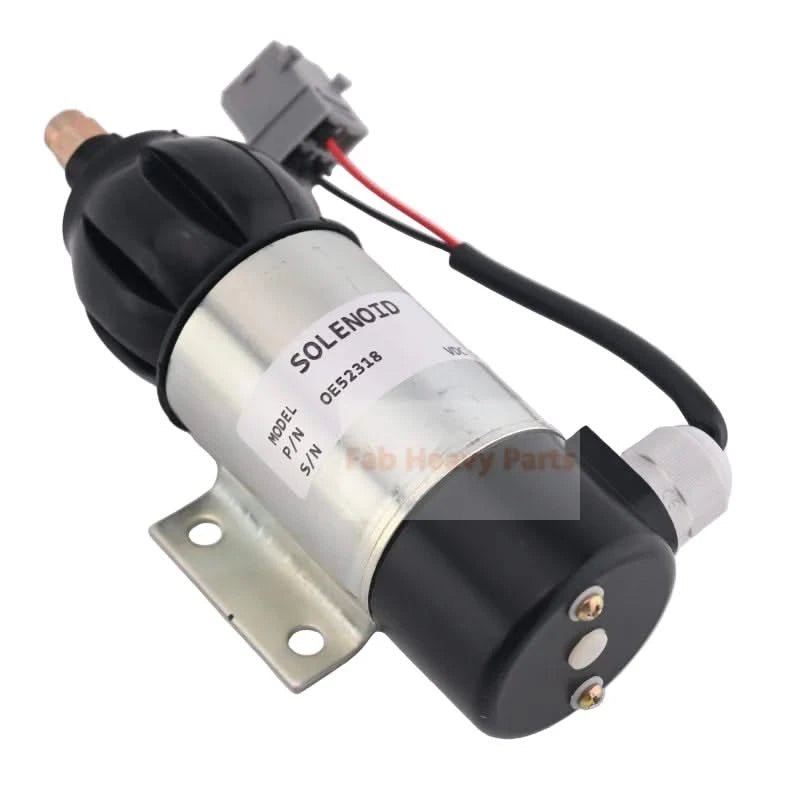 Stop Solenoid Valve 881531 for Volvo Penta TAMD70E TAMD70D AQD70D, 12V - Fab Heavy Parts