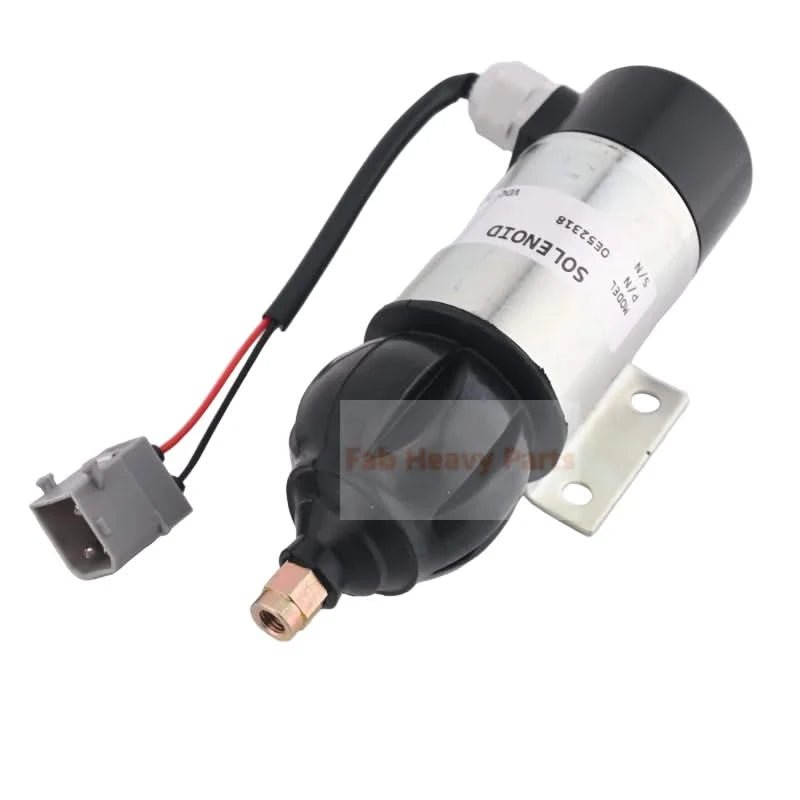 Stop Solenoid Valve 881531 for Volvo Penta TAMD70E TAMD70D AQD70D, 12V - Fab Heavy Parts