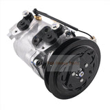 SV06E A/C Compressor with Condenser 283 - 4170 2834170 354 - 6977 3546977 Fits for Caterpillar CAT Excavator 303.5E 304CCR 304DCR 305.5D 305E - Fab Heavy Parts