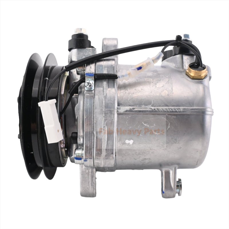 SV06E A/C Compressor with Condenser 283 - 4170 2834170 354 - 6977 3546977 Fits for Caterpillar CAT Excavator 303.5E 304CCR 304DCR 305.5D 305E - Fab Heavy Parts