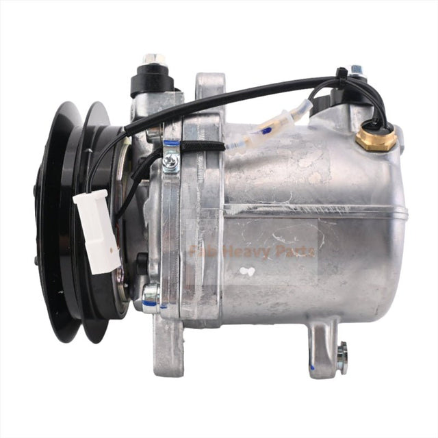 SV06E A/C Compressor with Condenser 283 - 4170 2834170 354 - 6977 3546977 Fits for Caterpillar CAT Excavator 303.5E 304CCR 304DCR 305.5D 305E - Fab Heavy Parts
