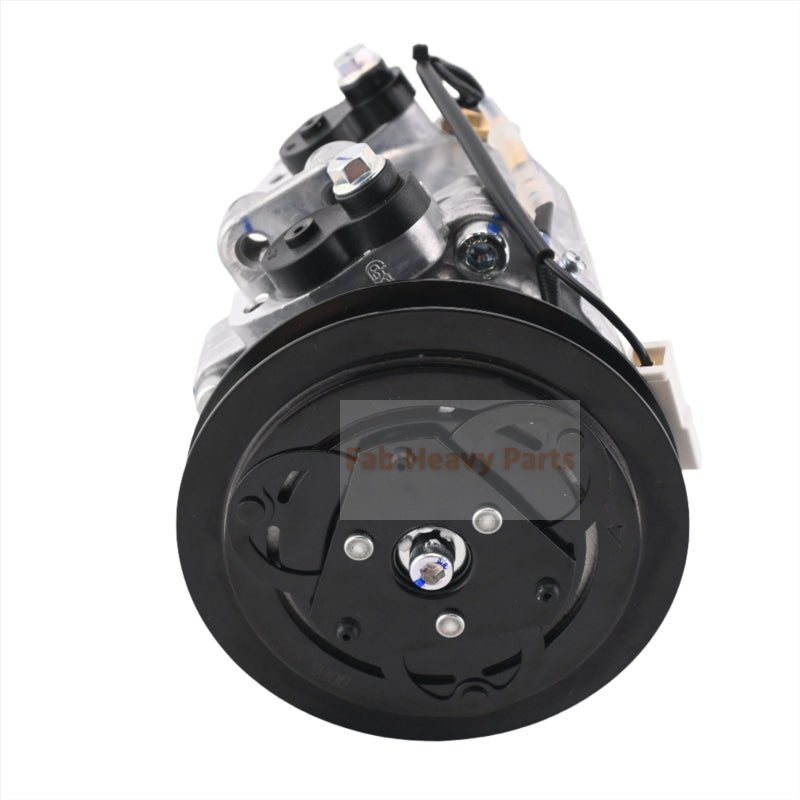 SV06E A/C Compressor with Condenser 283 - 4170 2834170 354 - 6977 3546977 Fits for Caterpillar CAT Excavator 303.5E 304CCR 304DCR 305.5D 305E - Fab Heavy Parts