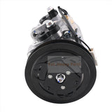 SV06E A/C Compressor with Condenser 283 - 4170 2834170 354 - 6977 3546977 Fits for Caterpillar CAT Excavator 303.5E 304CCR 304DCR 305.5D 305E - Fab Heavy Parts